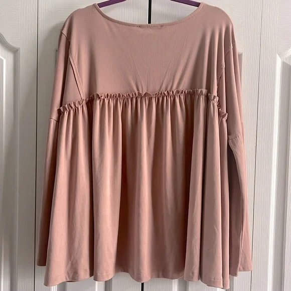 THREE BIRD NEST Serenity Baby Doll Top L - Picture 7 of 10